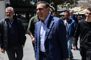Στο Ηράκλειο ο Τσίπρας: Συνάντηση με Καλοκαιρινό, εκπαιδευτικούς και άρωμα... ΟΦΗ